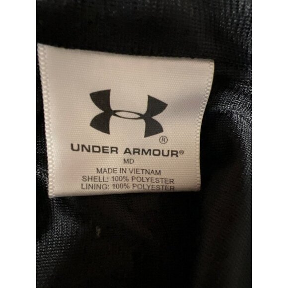 Under Amour Blue THE LEGEND Short Sleeve 1/4 ZIp Performance Shirt Men's XL Golf - Picture 12 of 12